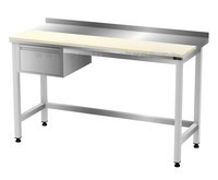 DM-3106 - Pracovní stůl s krájecí deskou a zásuvkou