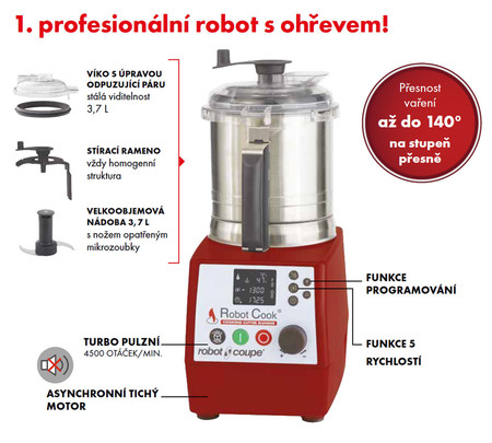 Robot Cook - popis přístroje