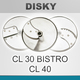 Disky pro CL 30 Bistro, CL 40