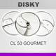 Speciální disky pro CL 50 Gourmet