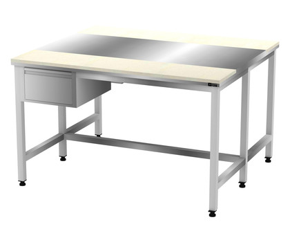 Pracovní stůl s krájecí deskou a zásuvkou