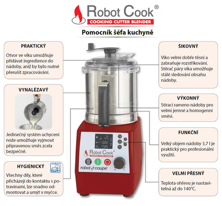 Robot Cook - pomocník šéfa kuchyně